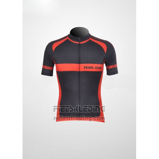 2011 Fietskleding Pearl Izumi Zwart en Rood Korte Mouwen en Koersbroek